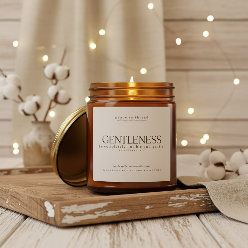 GENTLENESS | Fruits of the Spirit Candle