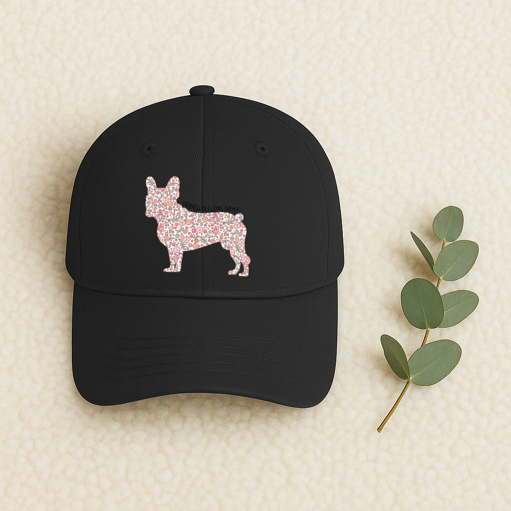Bark & Bloom Hat: Frenchie Mom