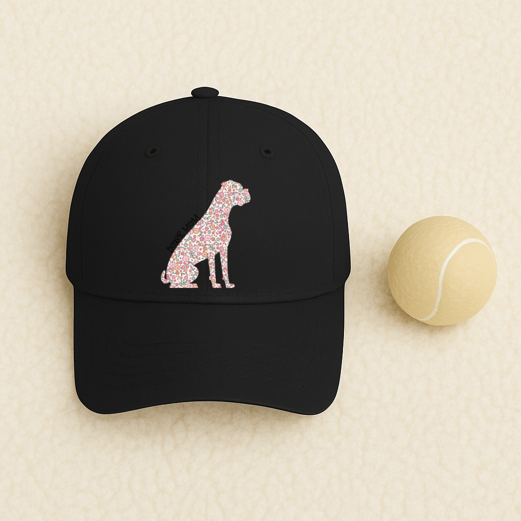 Bark & Bloom Hat: Boxer Mom