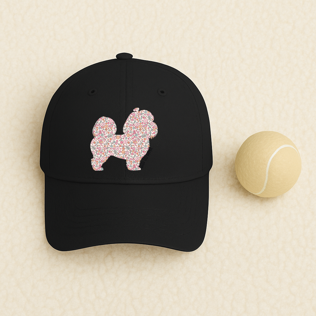 Bark & Bloom Hat: Shih Tzu Mom
