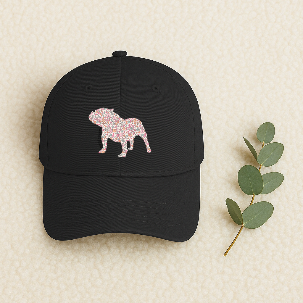 Bark & Bloom Hat: American Bully Mom