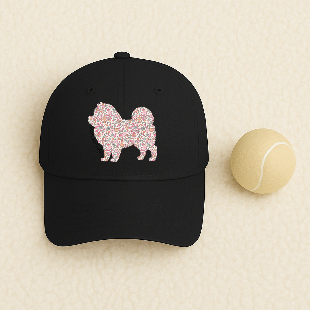 Bark & Bloom Hat: Chow Chow Mom
