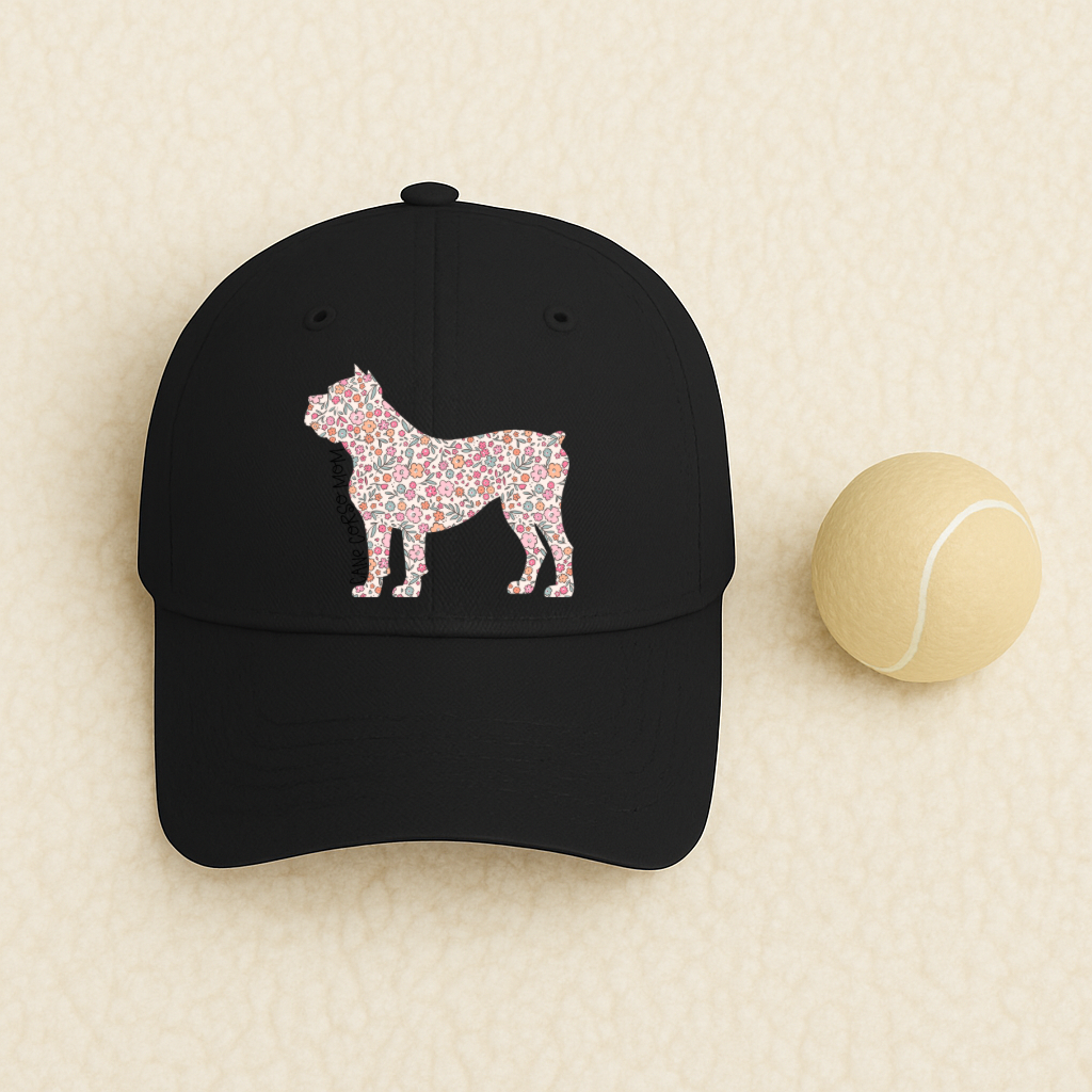 Bark & Bloom Hat: Cane Corso Mom