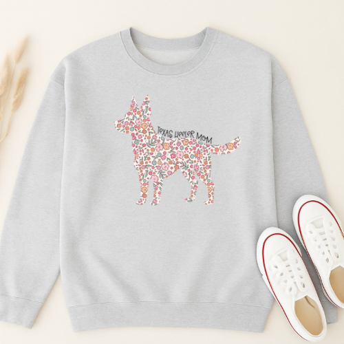 Bark & Bloom Crewneck: Texas Heeler Mom