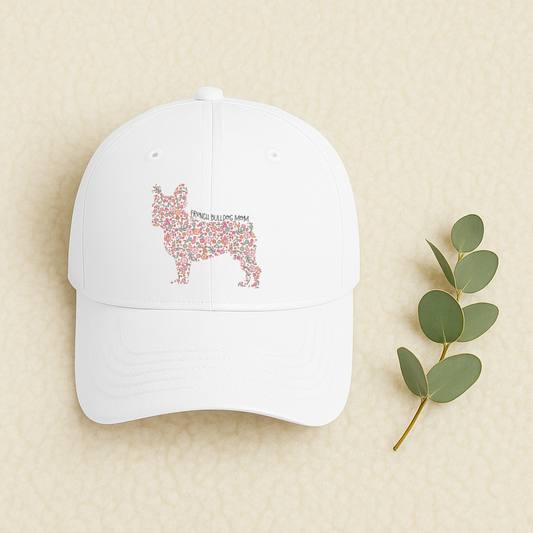 Bark & Bloom Hat: Frenchie Mom