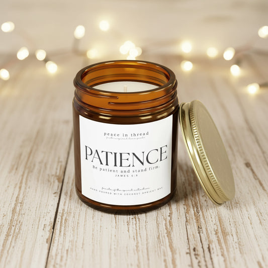 PATIENCE | Fruits of the Spirit Candle