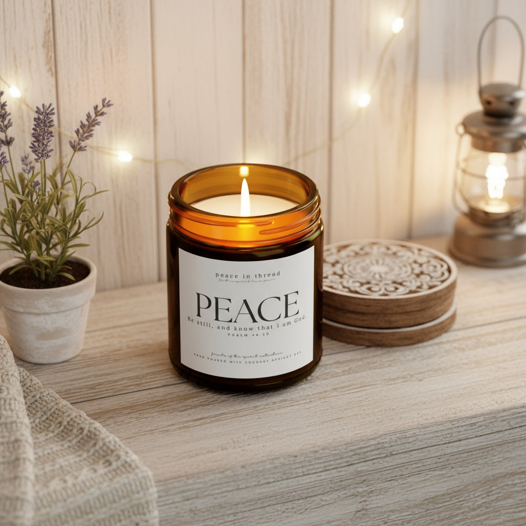 PEACE | Fruits of the Spirit Candle