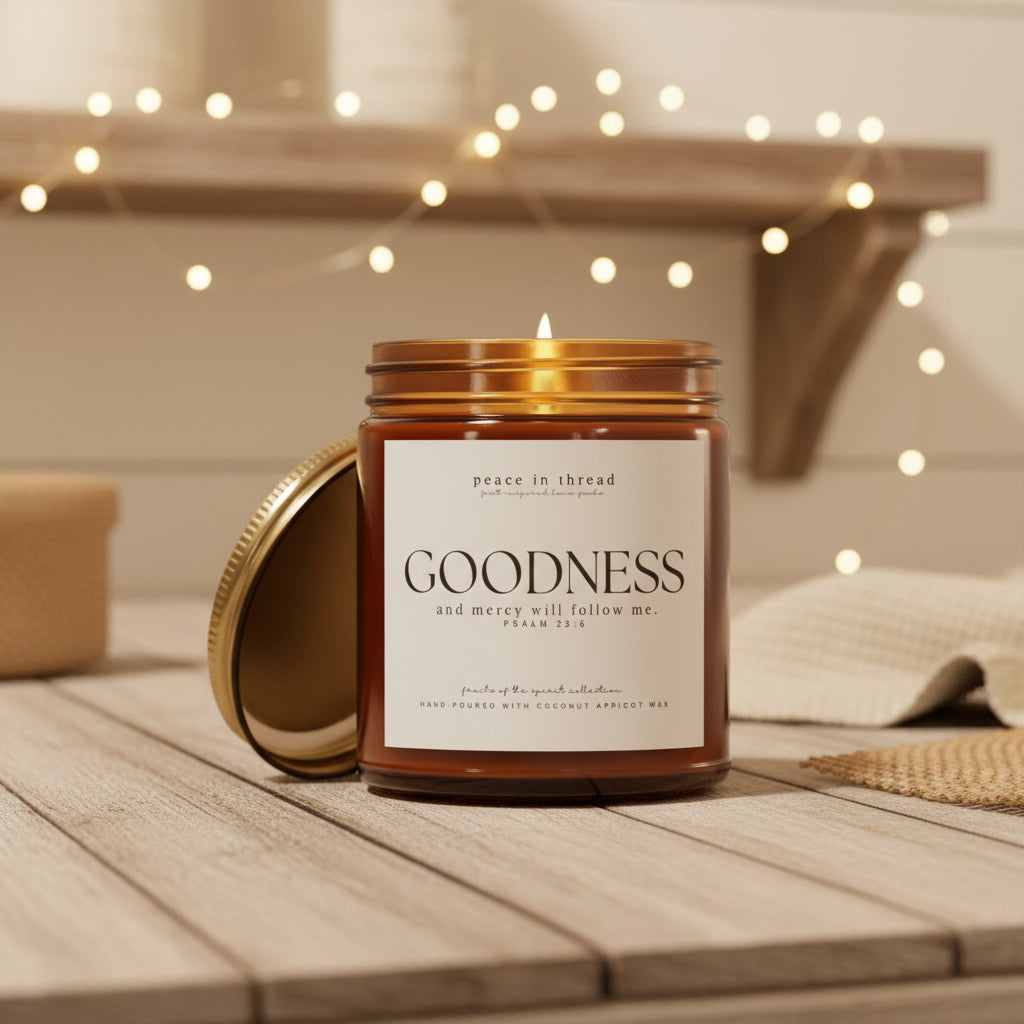 GOODNESS | Fruits of the Spirit Candle