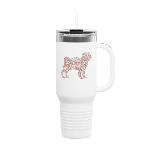 Pug Mom - 40oz Hazel Tumbler