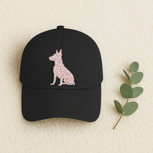 Bark & Bloom Hat: Belgian Malinois Mom
