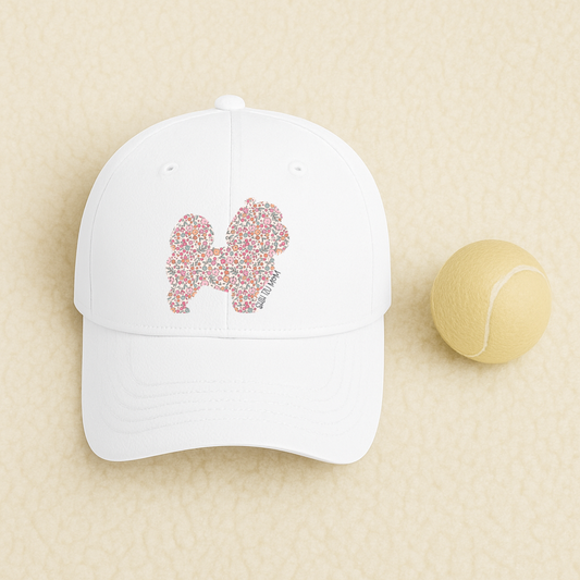 Bark & Bloom Hat: Shih Tzu Mom