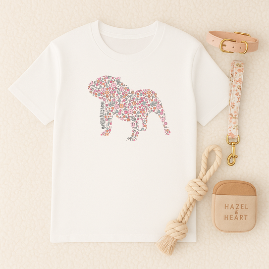 Bark & Bloom T-shirt: American Bully Mom