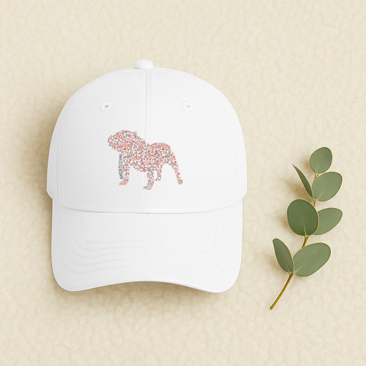 Bark & Bloom Hat: American Bully Mom
