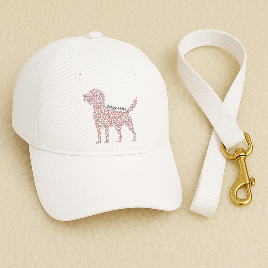 Bark & Bloom Hat: Beagle Hound Mom