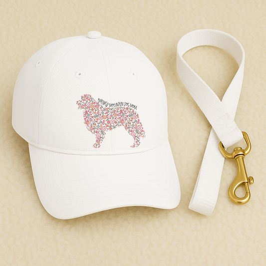 Bark & Bloom Hat: Bernese Mountain Dog Mom
