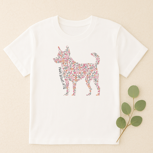 Bark & Bloom T-shirt: Blue Heeler Mom