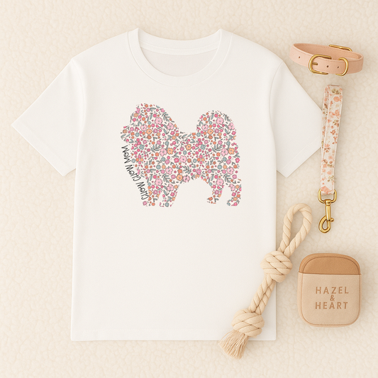 Bark & Bloom T-shirt: Chow Chow Mom