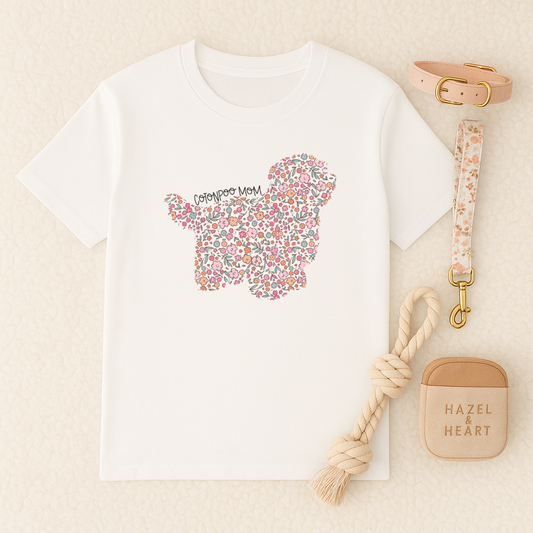 Bark & Bloom T-shirt: Cotonpoo Mom