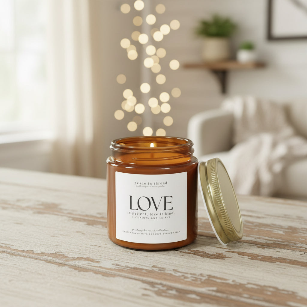 LOVE | Fruits of the Spirit Candle